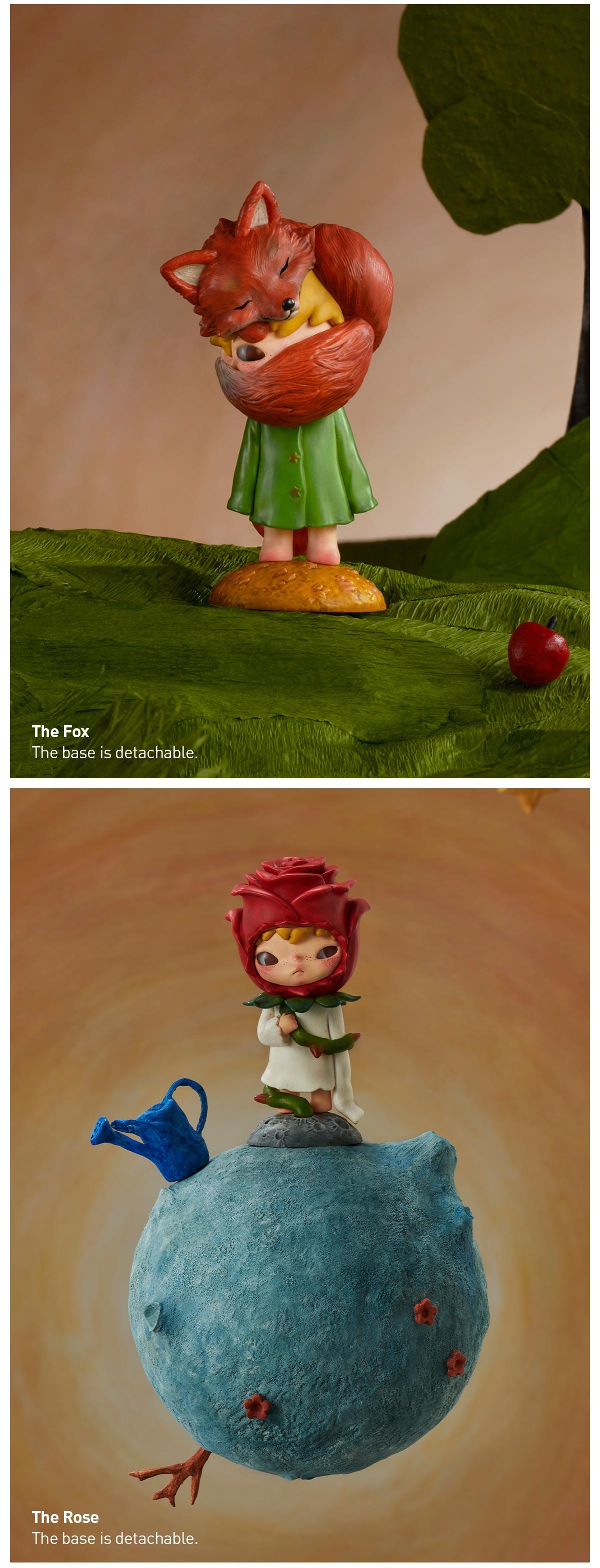 POP MART Hirono×Le Petit Prince Series Figures, Blind Box, Mystery Box