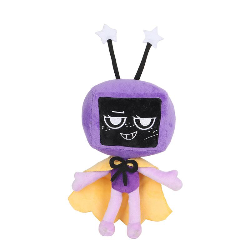 Dandy's World Plush Cute Dandy World Scrap Stuffed Horror Game Goob Pebble Plushie Soft Pillow Doll Children Birthday Gifts Doll