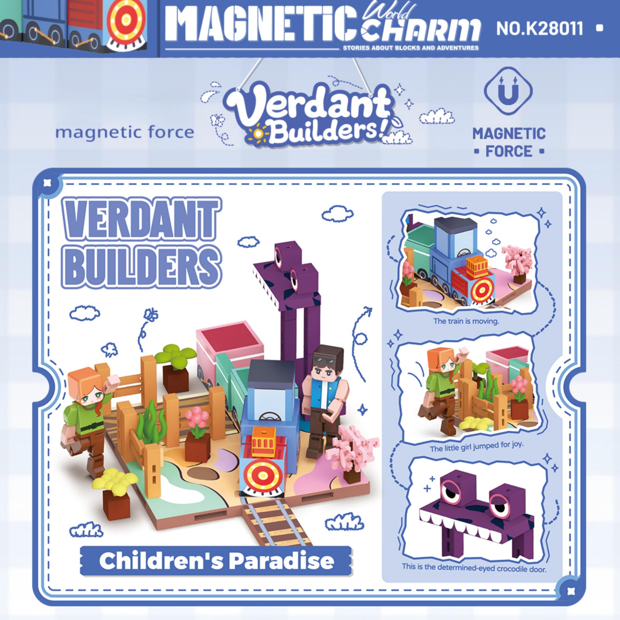 Magnetic Building Blocks Puzzle Toy Minecraft World Kids Playset Mc Game Assembly Toys Boys Girls DIY Model Magnetic Construction Scene Magnetic Building Blocks Puzzle Toy Minecraft World Kids Playset Mc Game Assembly Toys Boys Girls DIY Model Magnetic Construction Scene