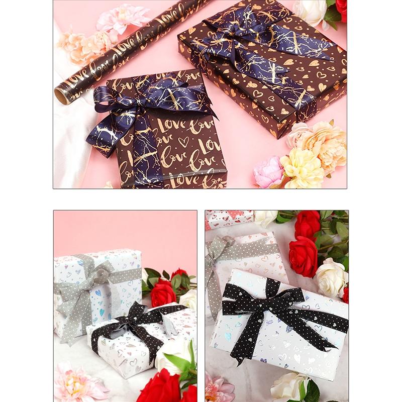 Valentine Gift Wrapping Paper, Birthday Party Decoration, Wedding Favor Packaging, Thin Floral Bouquet Supplies, Any Occasion Decor