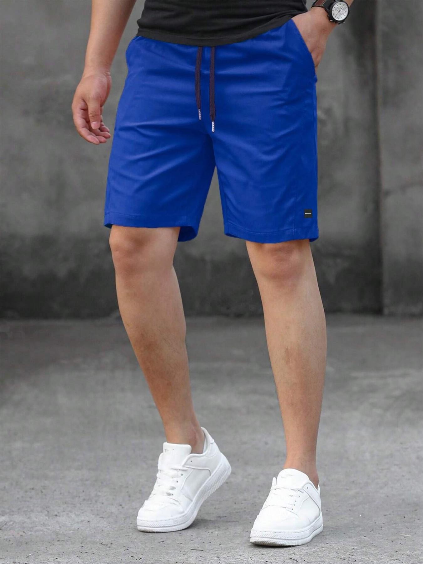 Men's Casual Shorts with Tie Waist, Summer Beach Shorts, Lightweight Quick-Dry Sports Leisure Shorts, Comfortable and Stylish