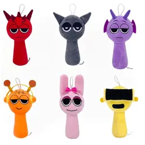 New Sprunki Plush Game Deamond Dr. Harrison Qurst Wenda Gray Soft Doll Peripherals Cute Birthday Gift Toys Game Kids