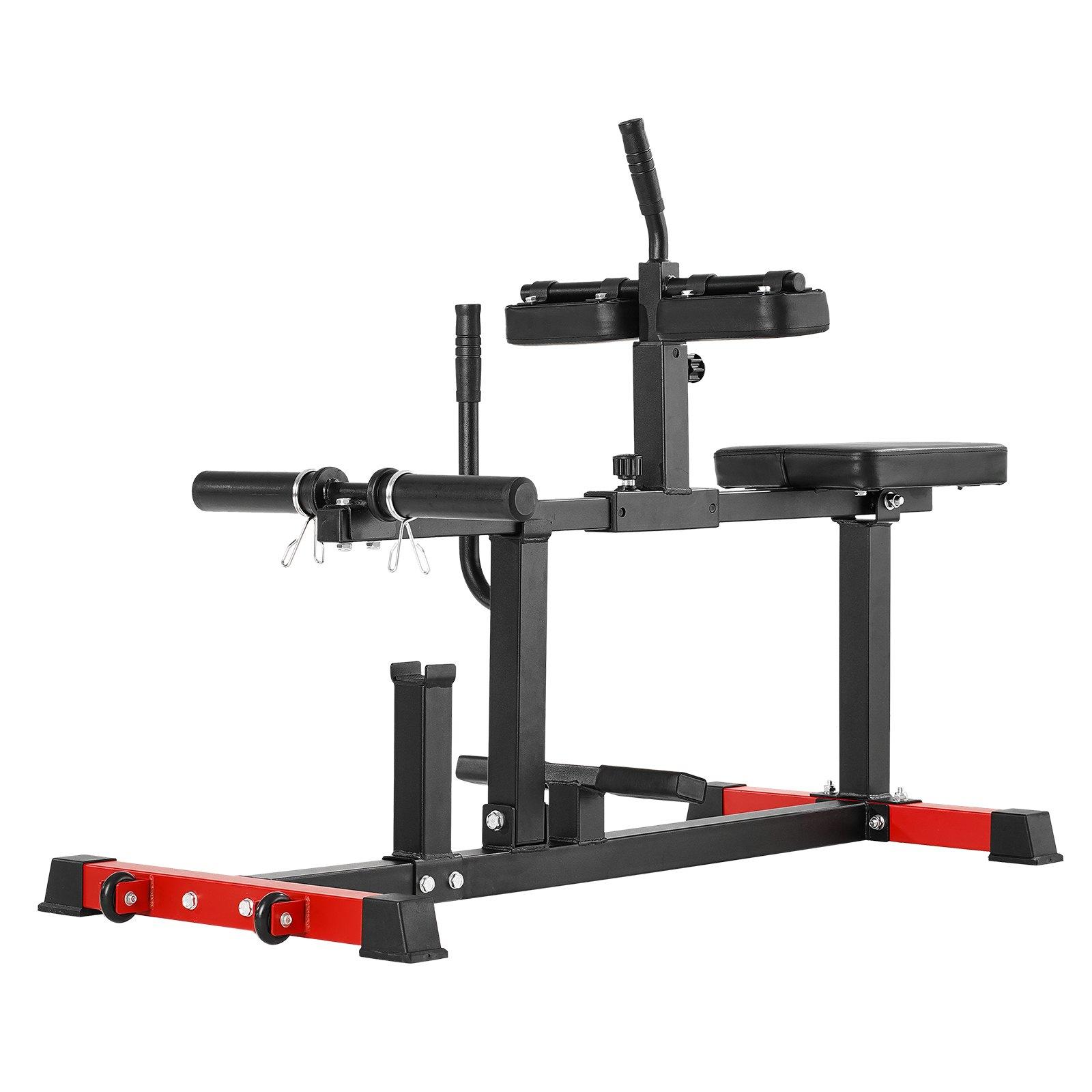 VEVOR Seated Calf Machine, 440 LBS Capacity Calf Raise Machine, Seated Calf Raise Leg Exercise Home Gym, Calf Workout Training Equipment, Lower Body Specialty Machine, Fit 1/2 inch Weight Plates