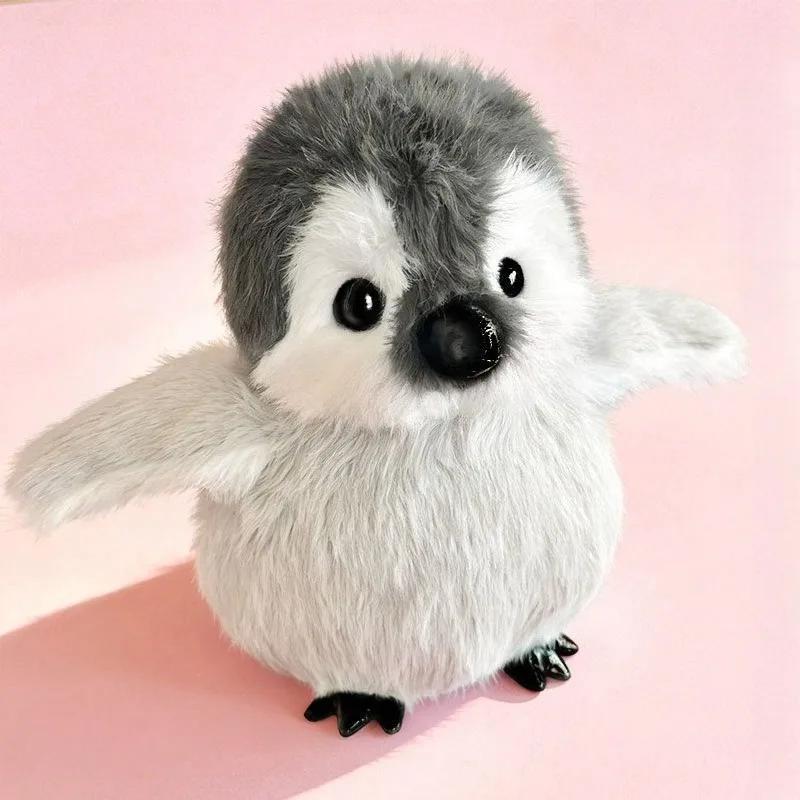 Kawaii Penguin Plush Doll - Durable Soft Fluffy Stuffed Animal, Unisex Names One Size Collectible Toy, Hand Washable Soft Cuddly Gift for House Decoration
