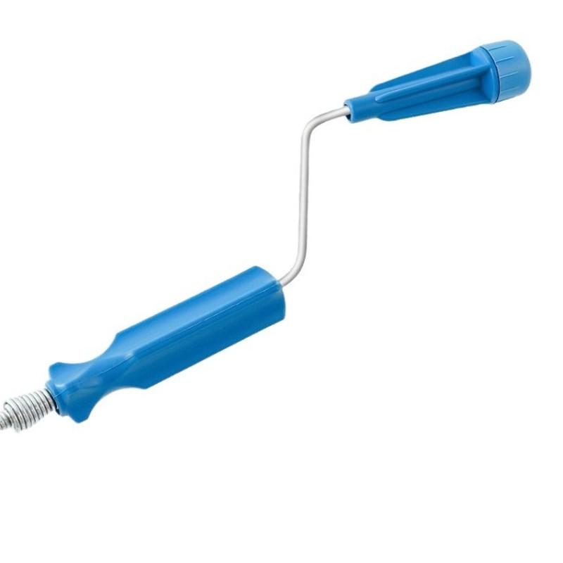 4.92Ft Manual Pipe Dredging Device, Toilet Clog Dredging Tool, Kitchen Sewer Dredging Tool, Cleaning Hair And Garbage That Clogs The Sewer, Kitchen, Bathroom, And Toilet Cleaning Supplies(1PCS)