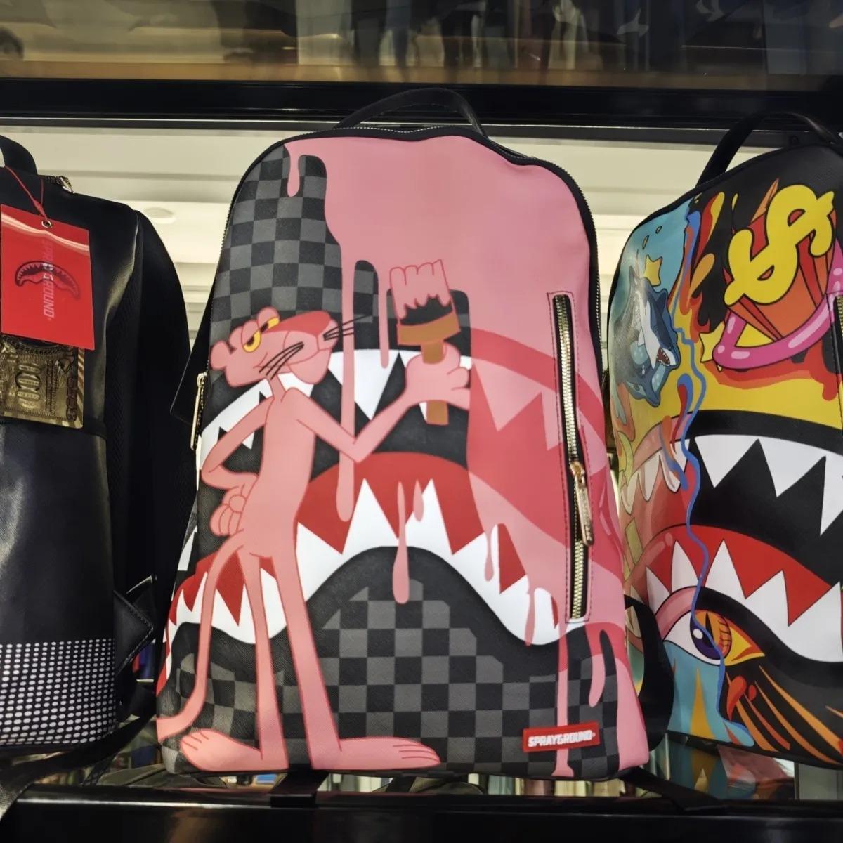 SG shark graffiti backpack trendy brand fashion large 