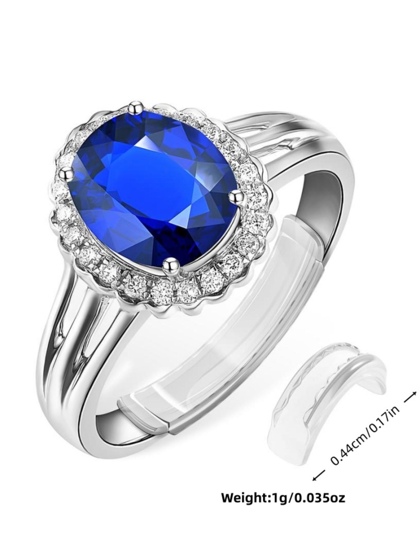 20 Piece Ring Sizing Adjuster Set, Invisible Ring Protector for Men and Women, Includes Polishing Cloth, Anti-Slip Ring Sleeve, Wedding Band Adapter