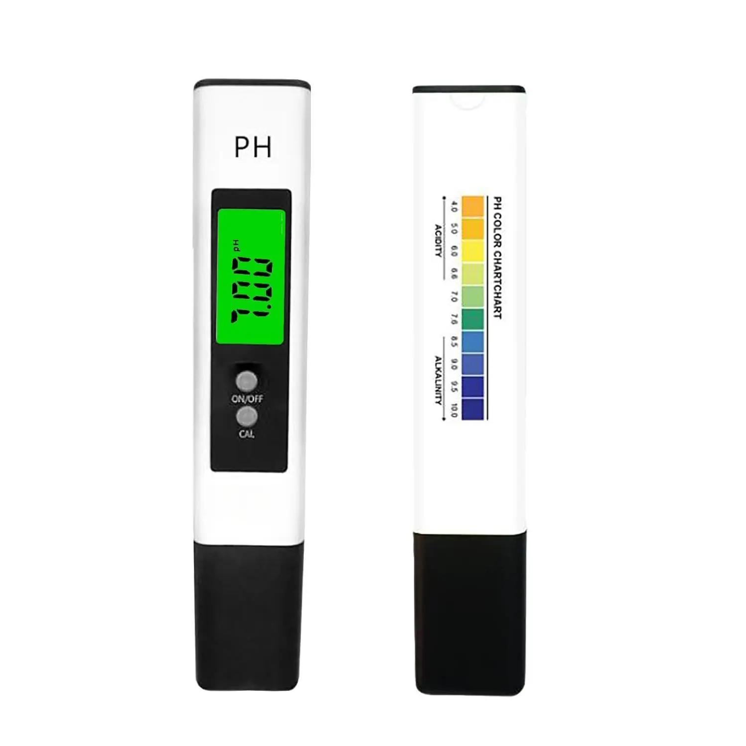 High Accuracy Compact Pocket-Sized Digital pH Meter - 0-14 Range, ATC, Auto-Calibration Water Testing Tool for Household Drinking Water, Pool Use