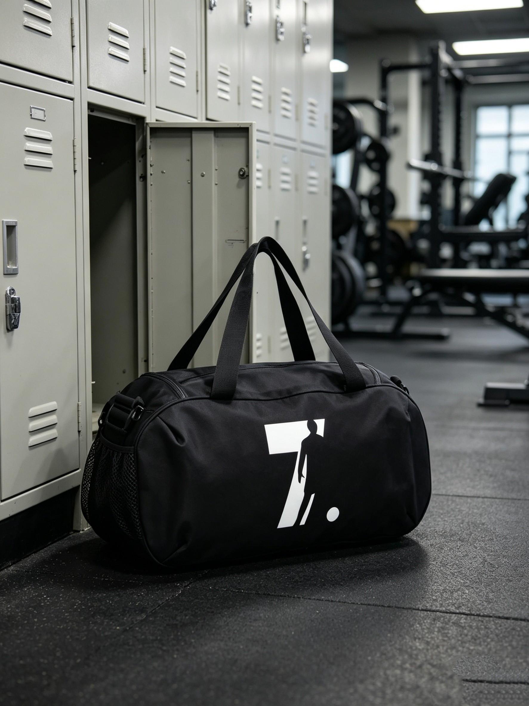 Shark Theme Sports Travel Bag, Large Capacity Lightweight Gym Bag, Adjustable Strap, Ideal for Yoga, Fitness, Commute, Campus, Outdoor Activities