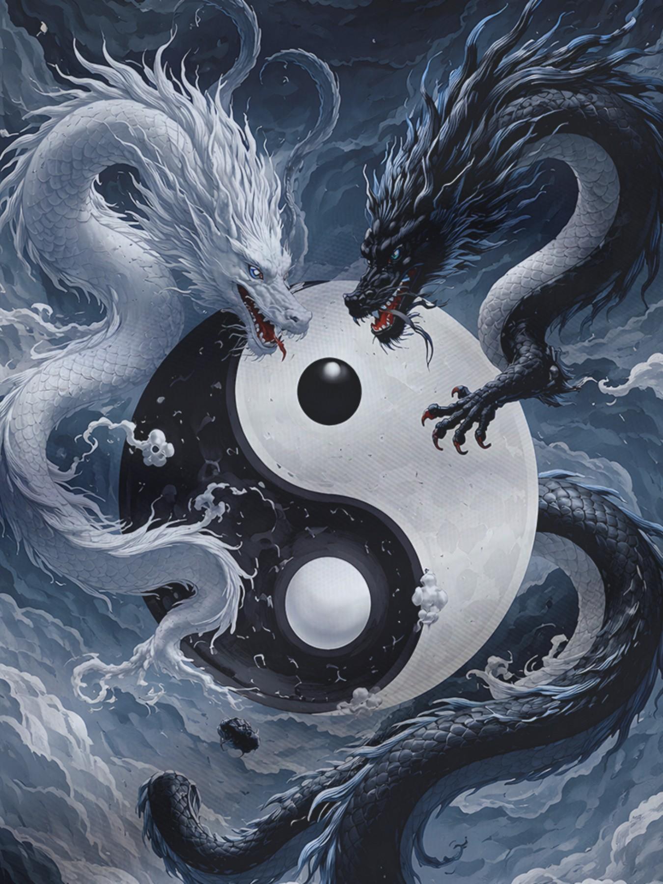 Unisex Quick-Dry Short Sleeve Jersey, Tai Chi & Dragon Design, Casual Fitted Top, Soft Material, Ideal for Outdoor Activities