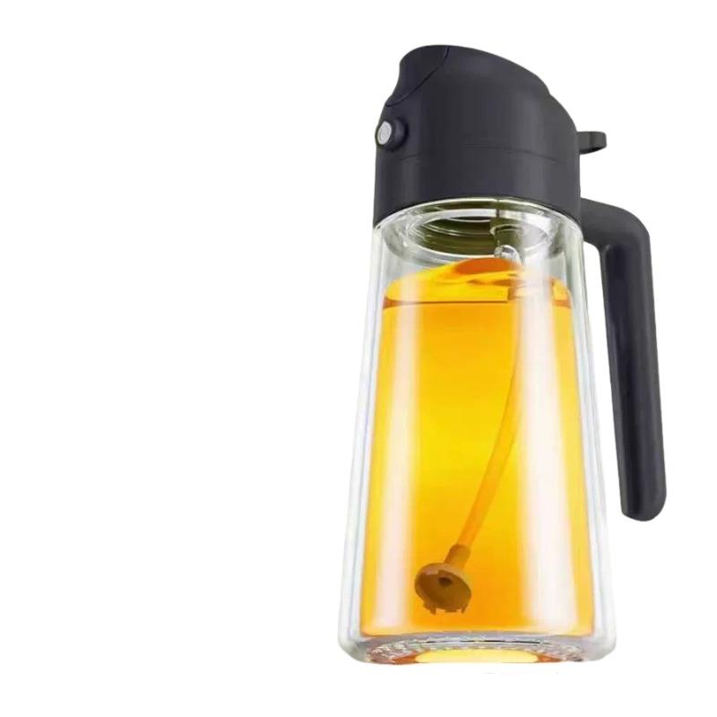 Plastic oil sprayer kitchen dispenser bottle, spray bottle, olive oil sprayer and dispenser, oil spray bottle for cooking, barbecuing, air frying, baking and salads