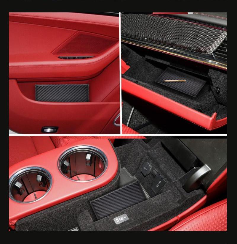 Organizer in glove box