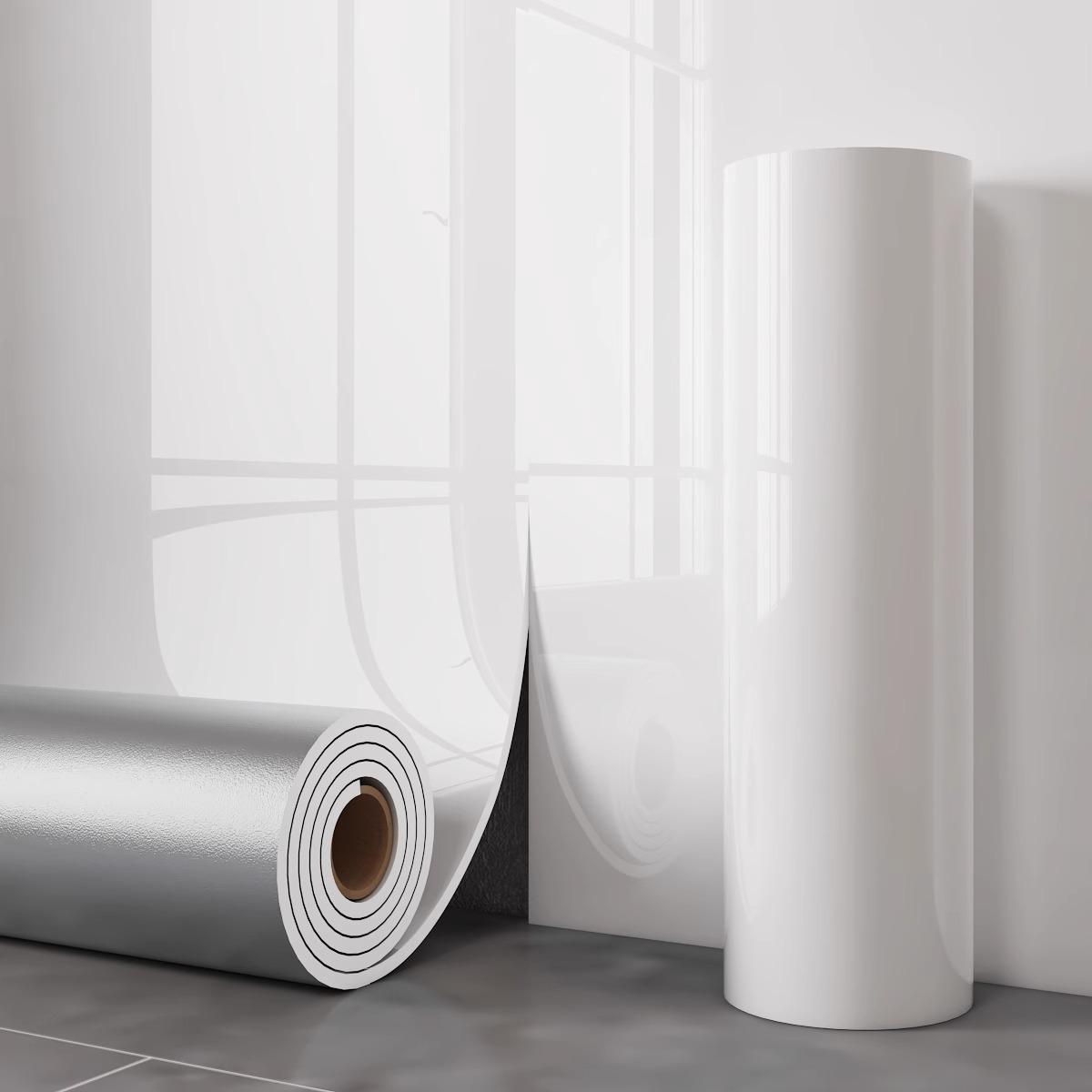 Marble Decorative Panel, Self-Adhesive Marble Pattern Wallpaper, Fireproof Waterproof Wall Material, Realistic Marble Look, Living Room Use, Wall Panels Roll