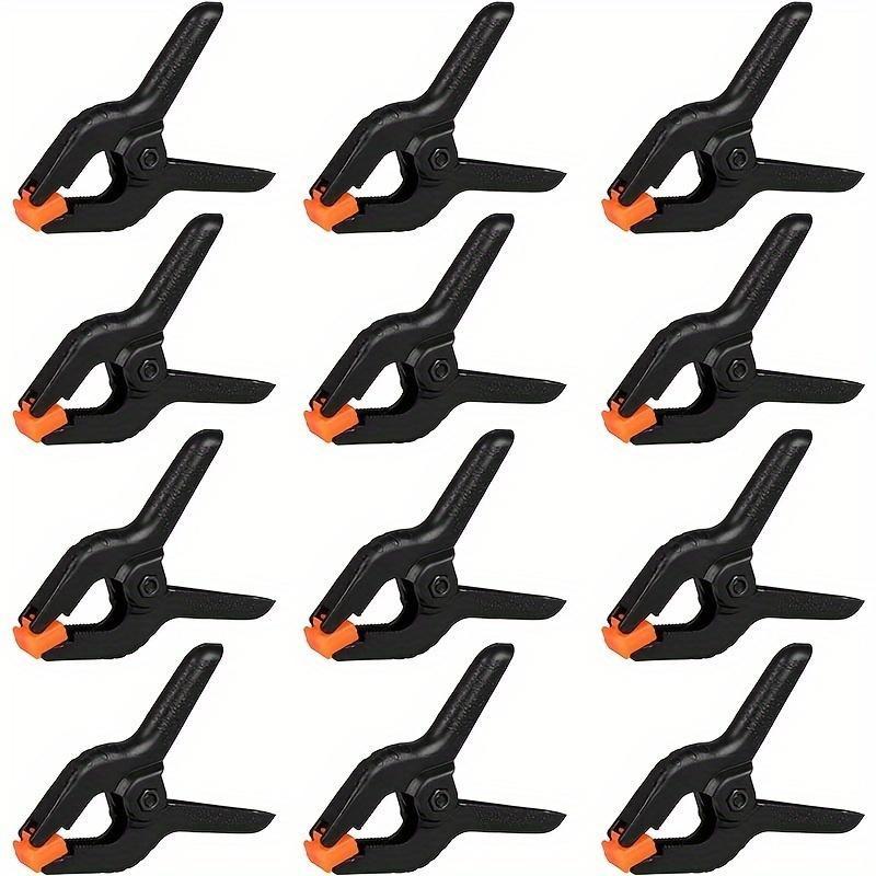 12pcs spring clips, small backrest clip, plastic clip, craft spring clip, clothesline clip, quilt and sock fixing clip
