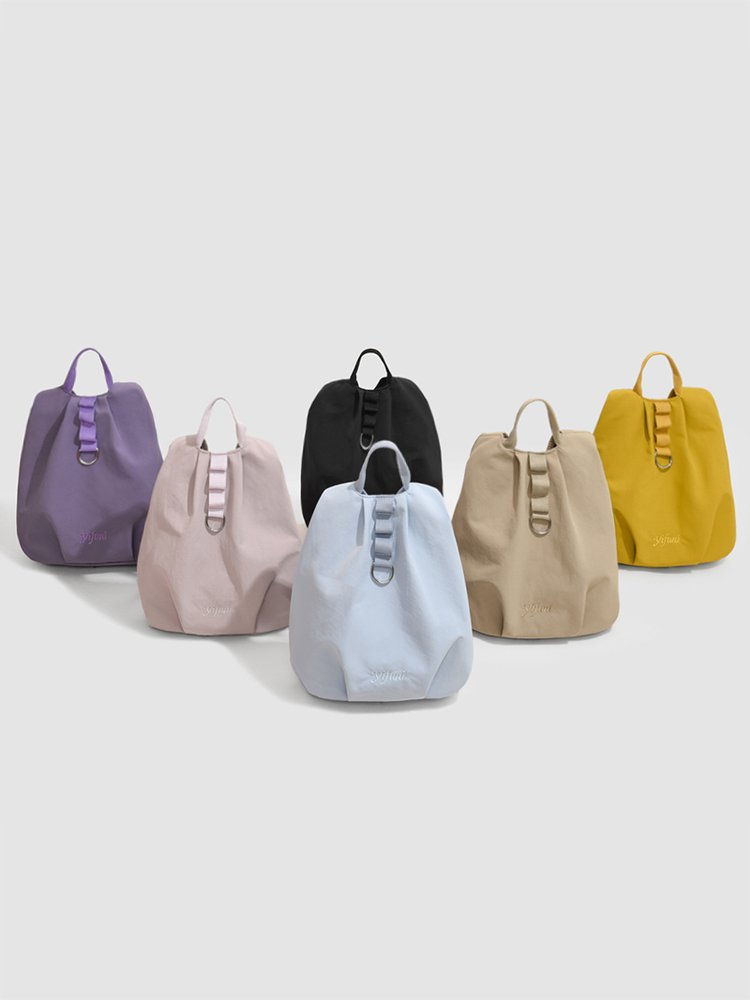 New Lightweight Nylon Backpack for Women, Large Capacity Casual Travel Daypack, Waterproof Minimalist Shoulder School Bag for Work, College & Moms