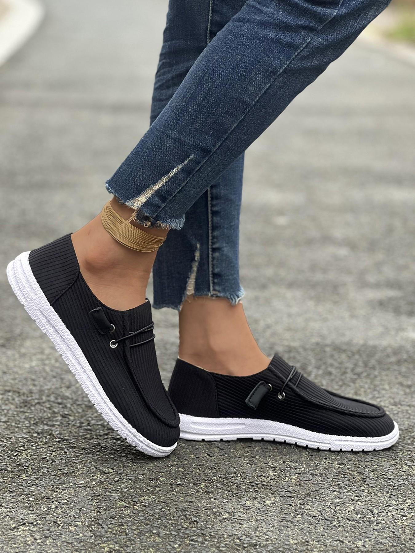 Heydude Wally Warmth Knit Shoes for Women, Comfortable One-Button Closure, Textile Upper, Rubber Sole, All Seasons Wear