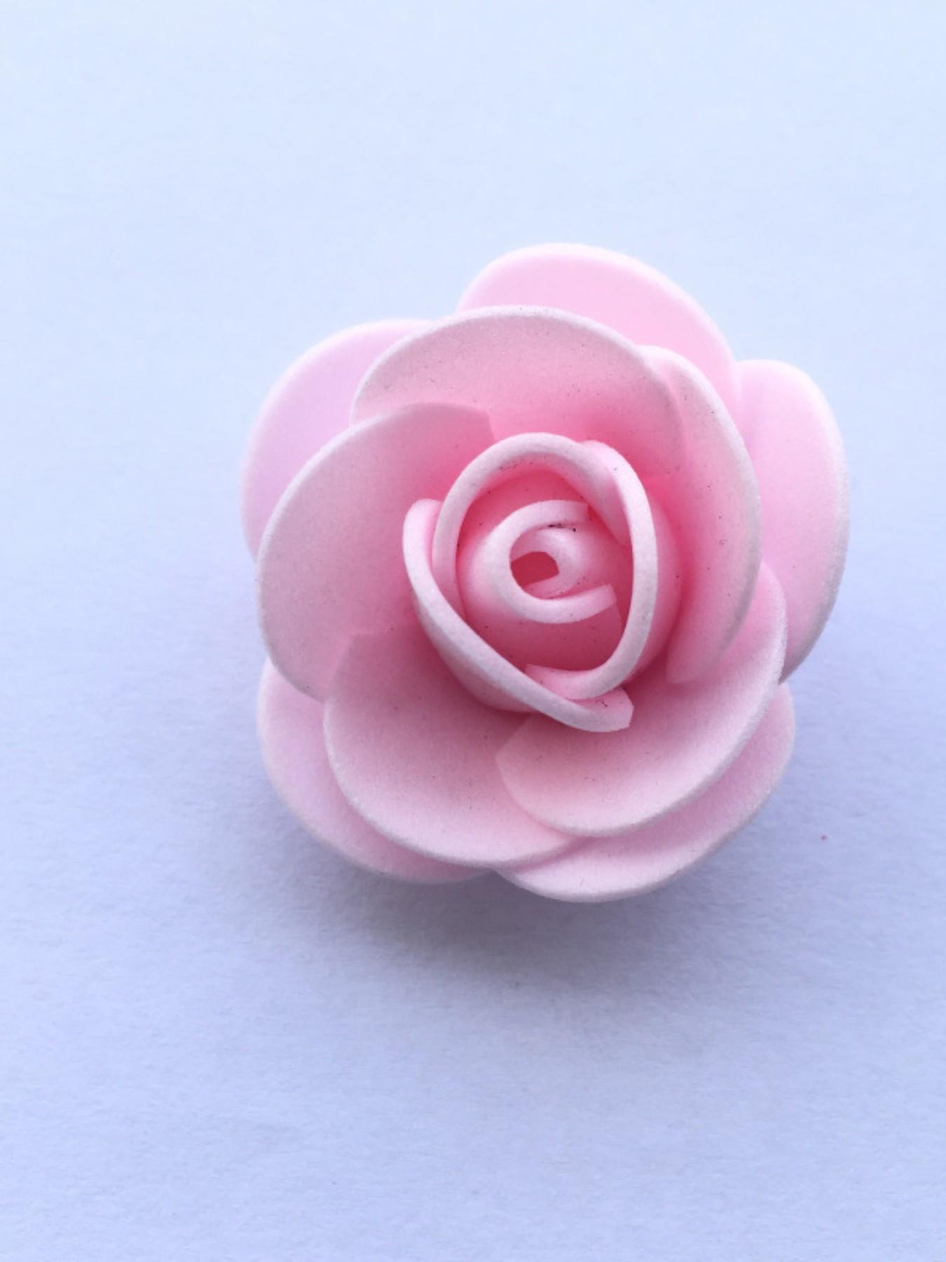 300pcs Foam Flowers, Realistic Rose DIY Bear Craft Supplies, Pe Foam Flower Heads, Ideal for Crafts and Decorations