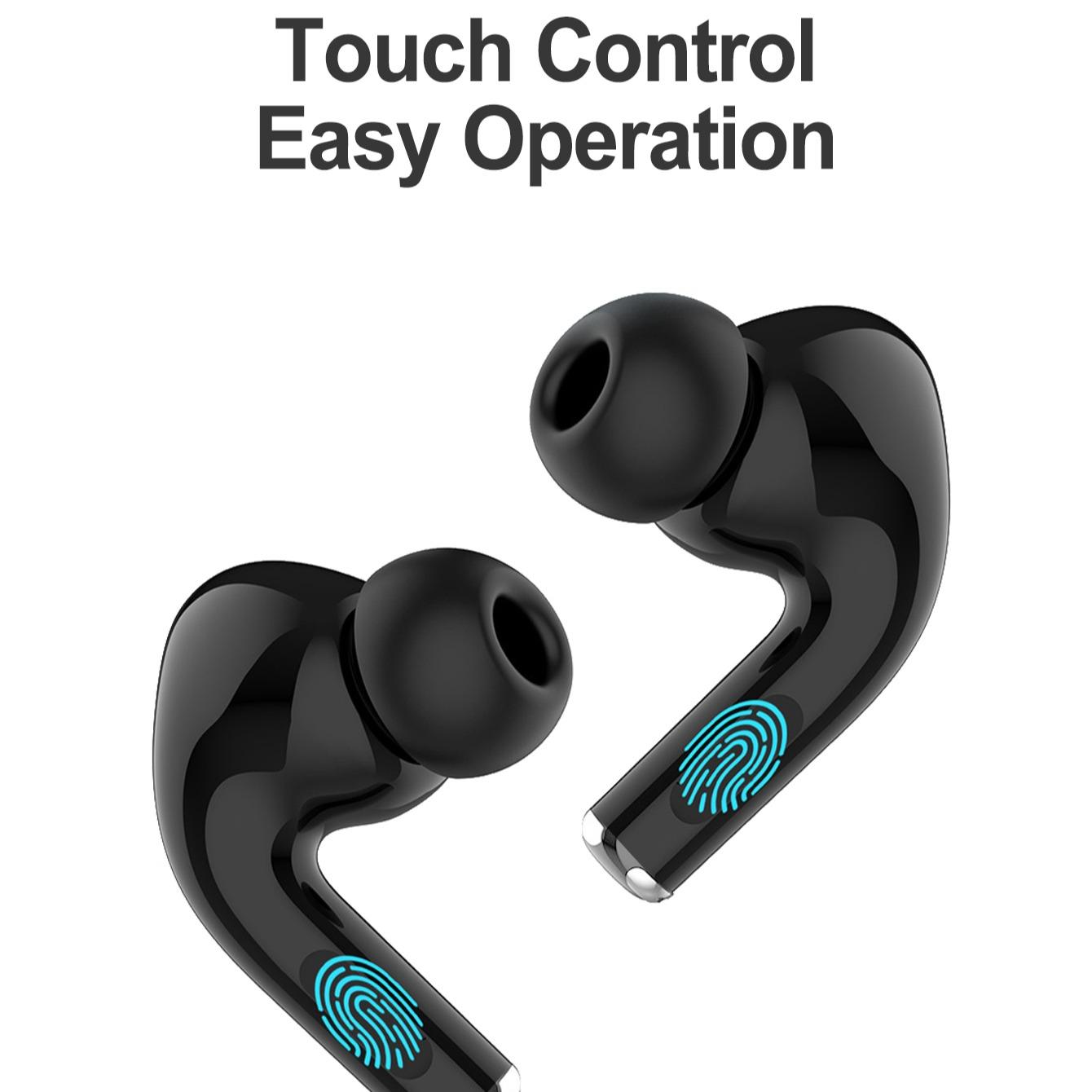 Wireless Earbuds Bluetooth-compatible Compatible Noise Cancelling Clear Sound Gaming Sports Office Use Waterproof USB PD Charging Lithium Polymer Batteries