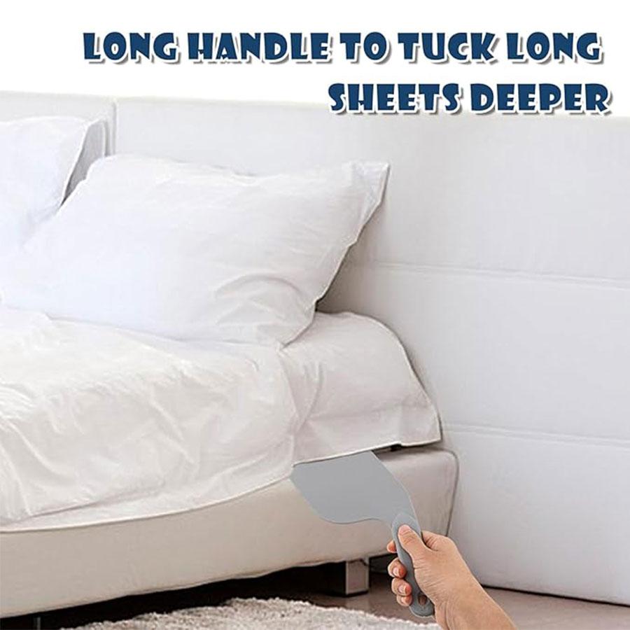 2pcs Bed Sheet Fitting Tool Set, Extended Mattress Raiser for Easy Sheets Changing, Labor-Saving Bedding Organizer Assistant