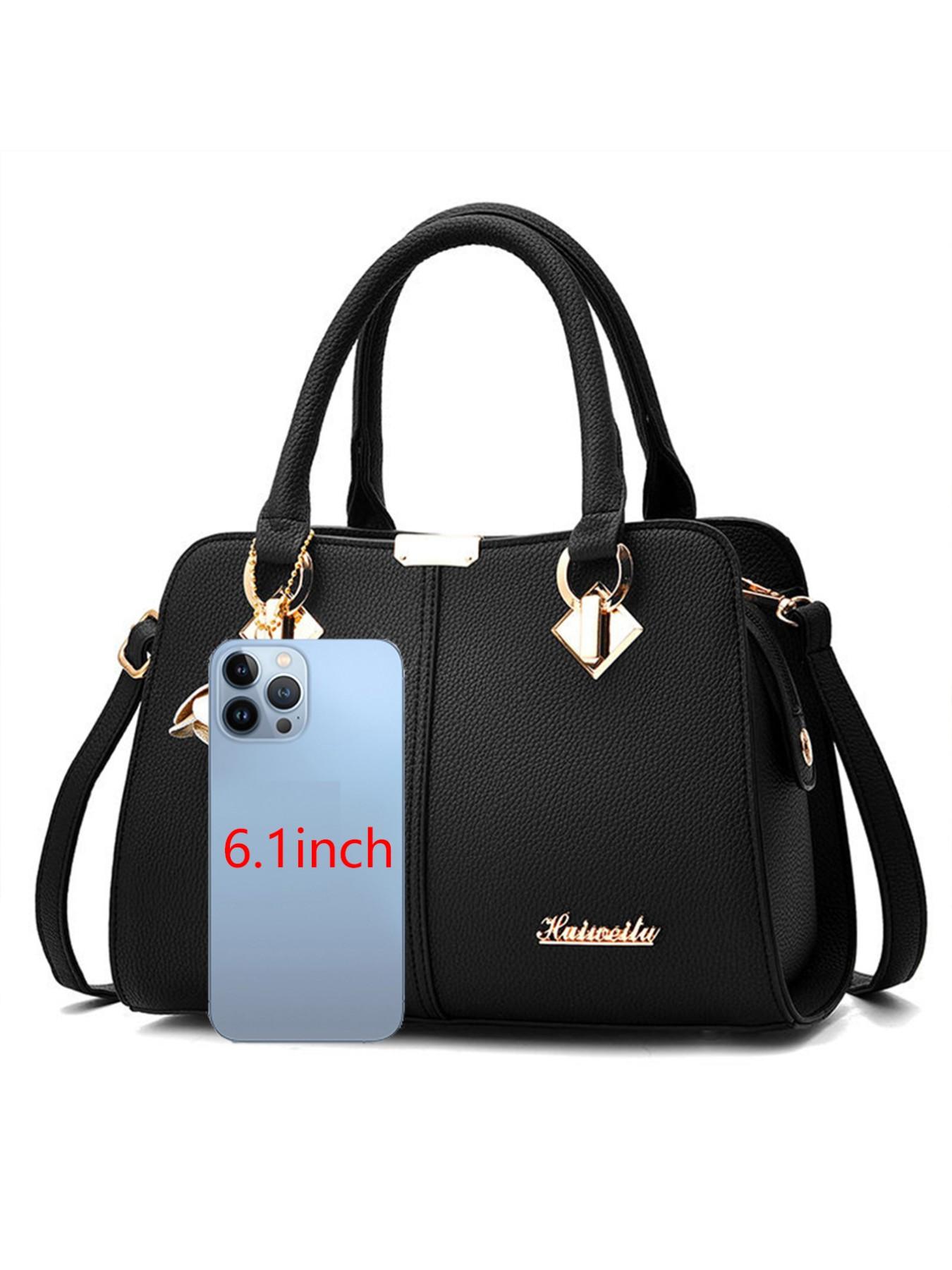Fashion Retro Crossbody Handbag, Multi-Functional Large Capacity Shoulder Bag, Stylish Design, Versatile Lightweight Travel Bag