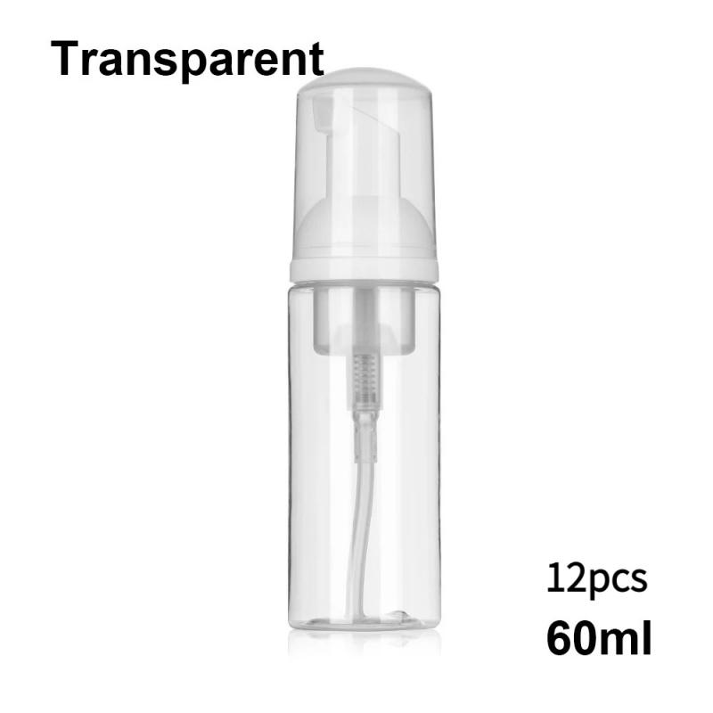 Refillable Cosmetic Foam Bottles 30ml to 100ml Options Sleek Bottle for Labeling Perfect for Travel and Home Use