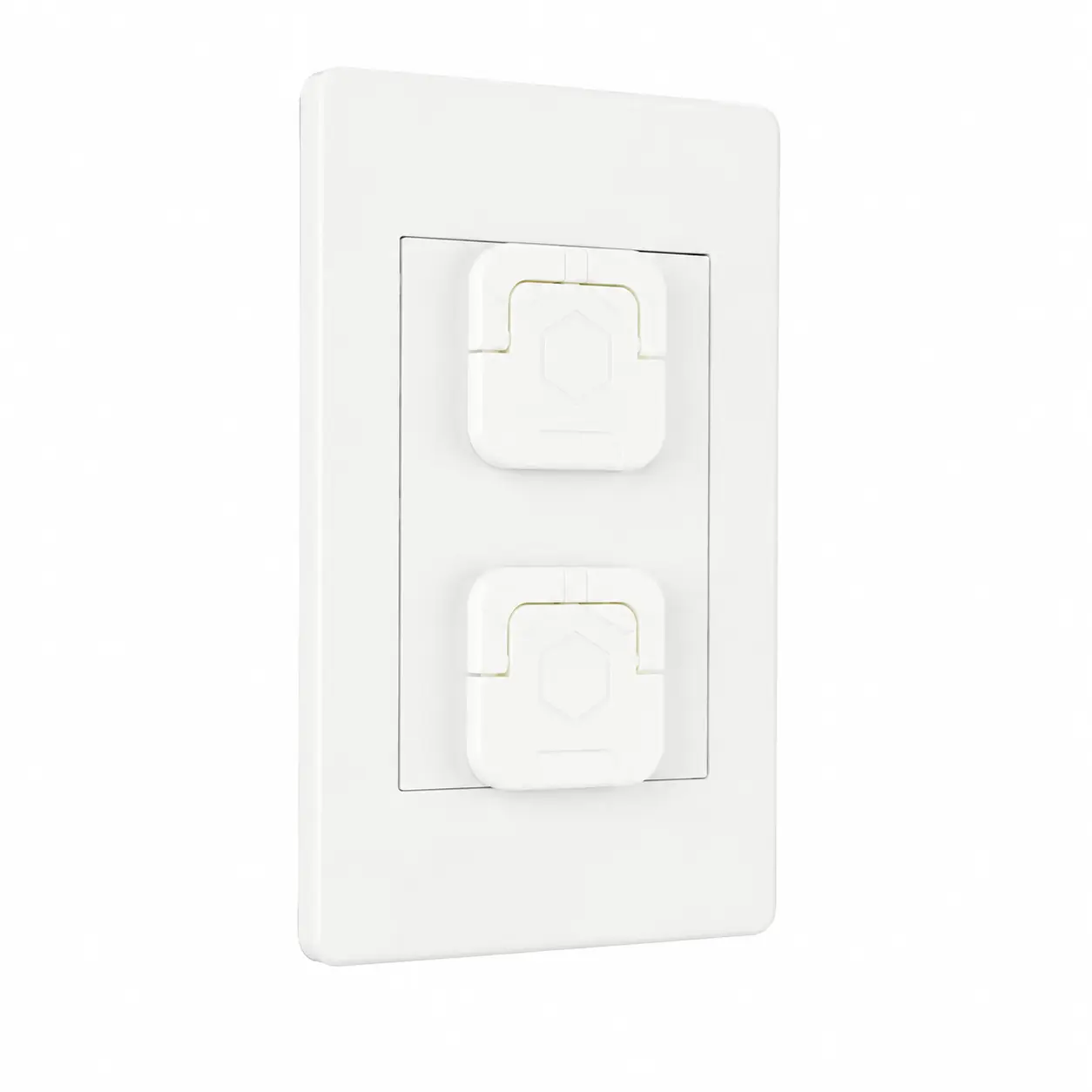 30-Pack Toddler-Safe Electrical Outlet Covers with Discreet Pull Tabs – Durable ABS Plastic, Opaque White Childproofing Solution for Home Safety and Baby-Proofing Needs