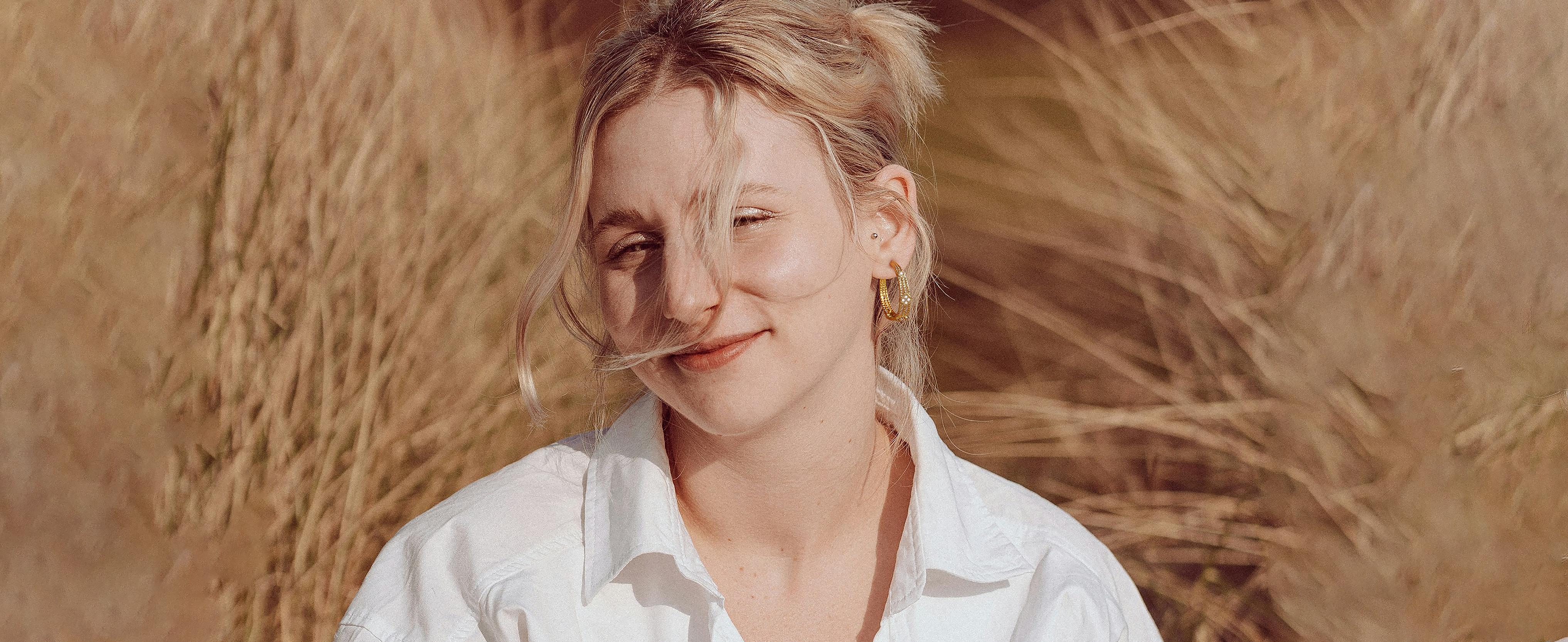 925 Sterling Silver Post Chunky Gold Hoops, CZ Gold Plated Hypoallergenic Stud Earrings for Women Trendy