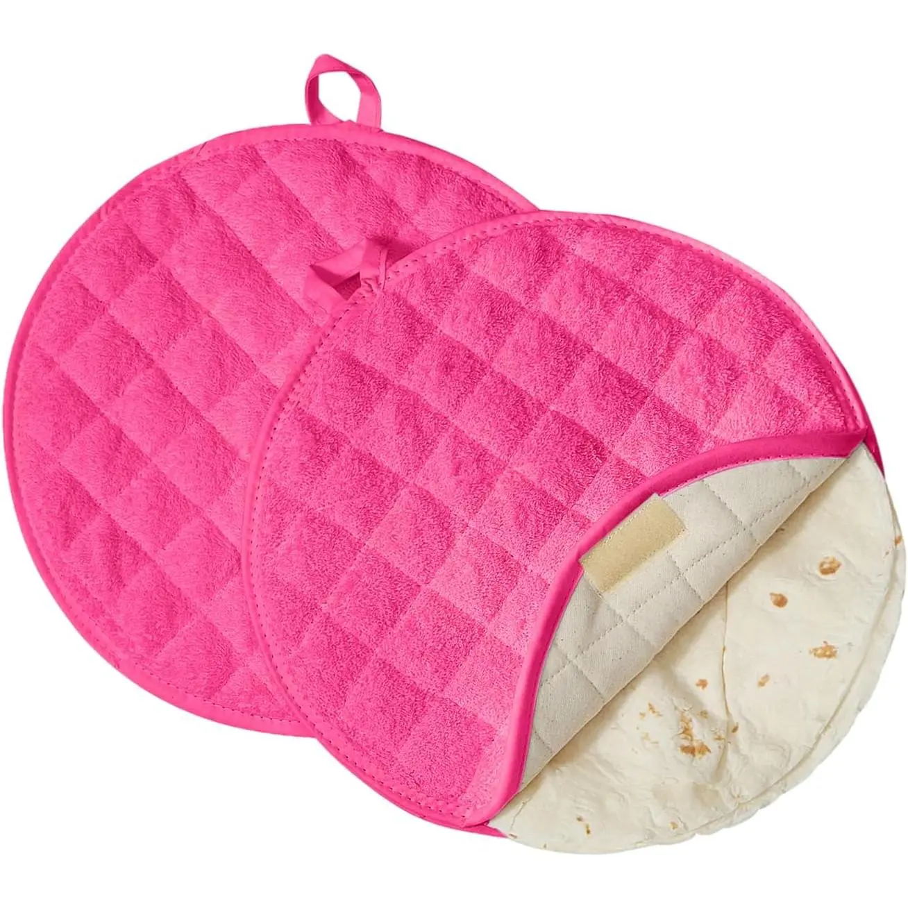 Tortilla Warmer,Tortilla Server,Pancake Keeper,Size 12”&10” High Density Fabric Keep Warm,Bag to Keep  Warm (, 12 inch)