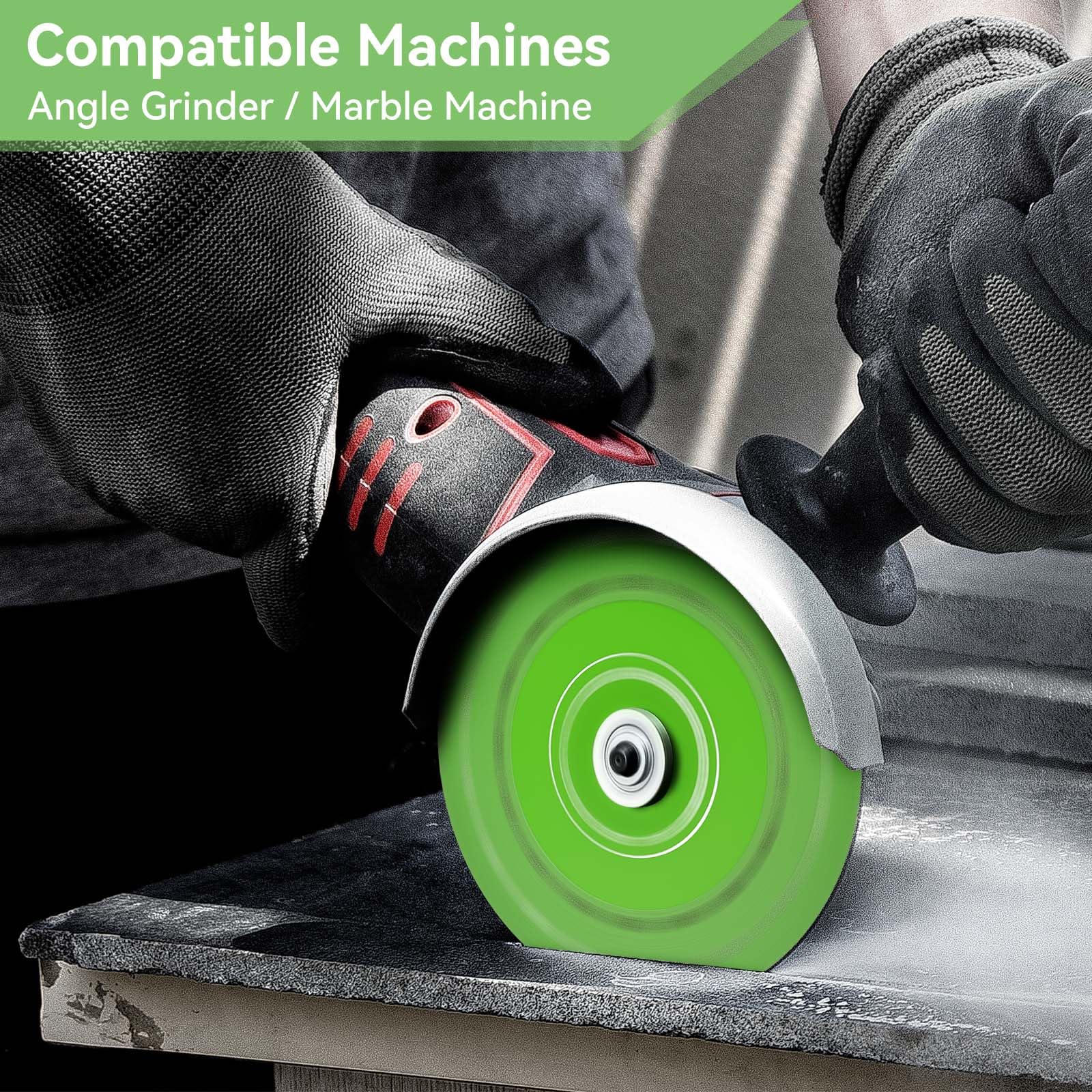 6/3pcs 115mm Diamond Saw Blades, 45 Degree Chamfered Diamond Ultra Thin Saw Blade Multi-Purpose Discs for Cutting and Grinding Tiles, Glass, Stone, Power Tool Accessories.