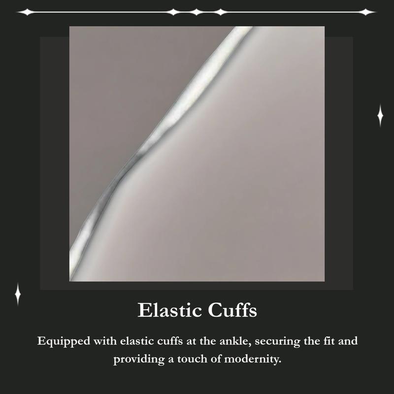 Men's Casual Sporty Long Pants, Loose Fit Elastic Cuff, Fashionable Print, Lightweight Fabric, Perfect for Daily Wear