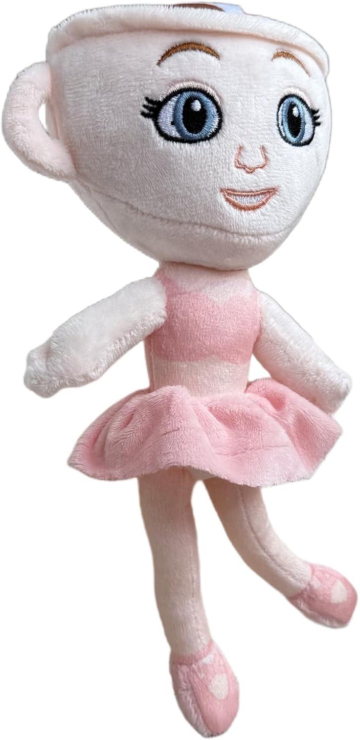 Italian  Plush, 10" Soft Adorable Stuffed Ballerina Cappuccina Plush Pillow for Video Game Fans