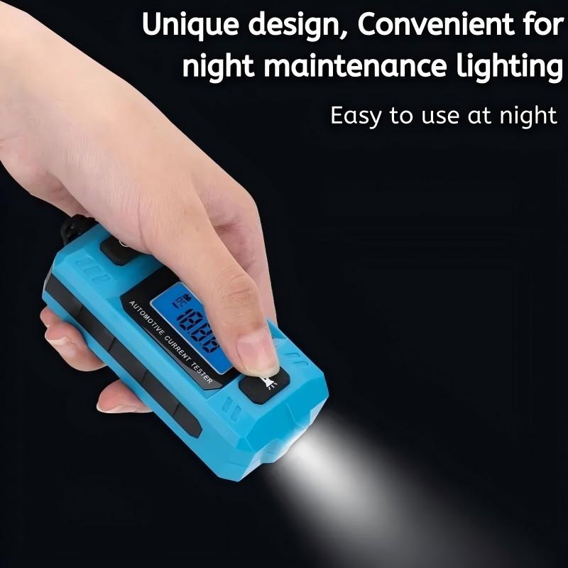 Automotive Circuit Detector (with Battery), Automotive Current Tester, Circuit Measuring Instrument, Max 48V Fuse Tester, Automotive Tester, Fault Testing Tools