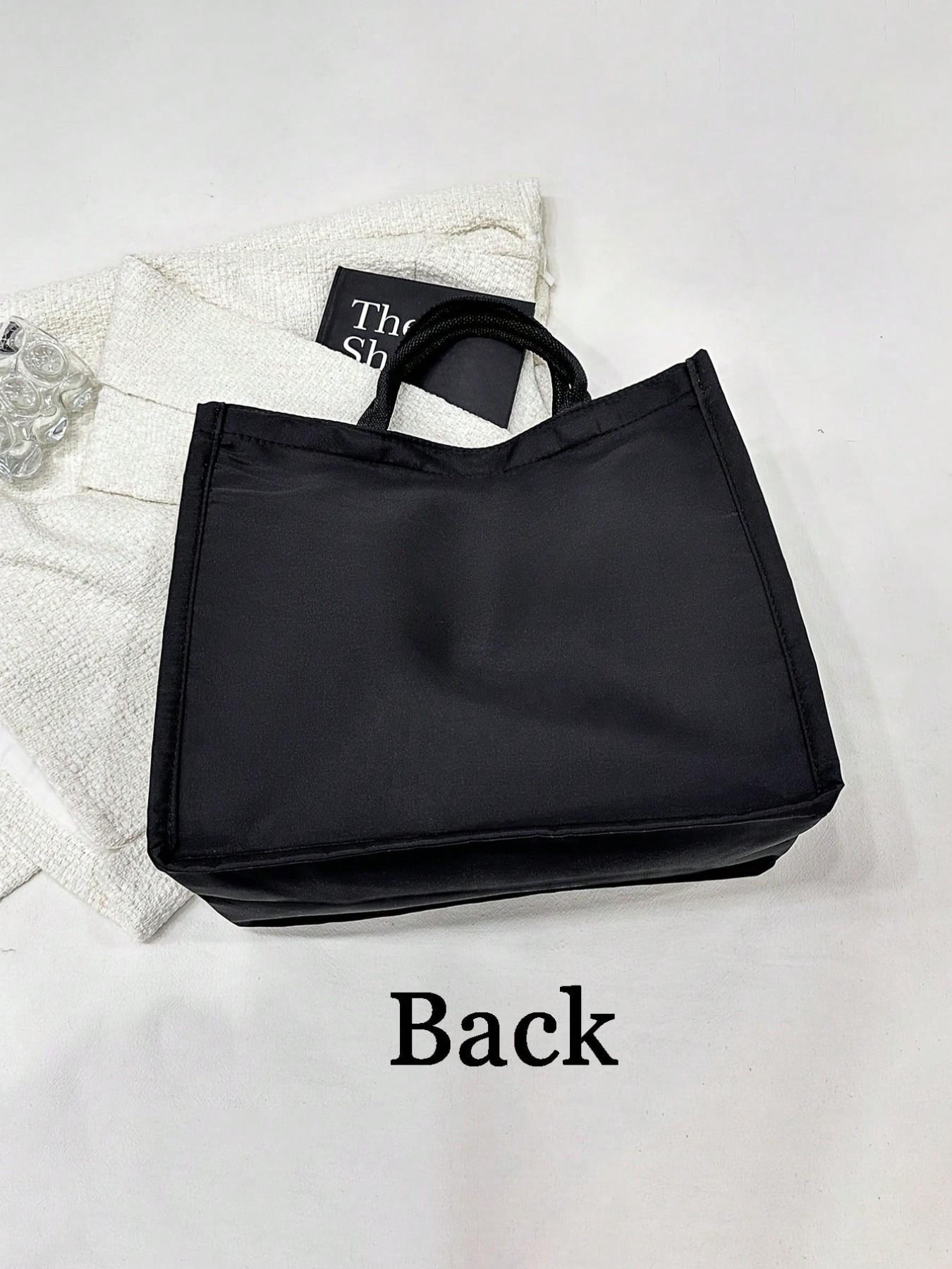 Women Teacher Tote Bag Set, Spanish Teacher Zipper Pouch, Cute Learning Print, Large Capacity Linen Bag, Reusable, Beach, Shopping, Travel, Gift