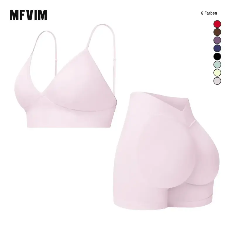 Women's 2-Piece Seamless Workout Sets - High Waisted Gym Shorts, Hollow Square Back Sports Bra with Curved Rear Hip, Lightweight Compression Pilates Outfits for Yoga, Breathable Matching Fitness Activewear Sets, Lightweight Compression Activewear