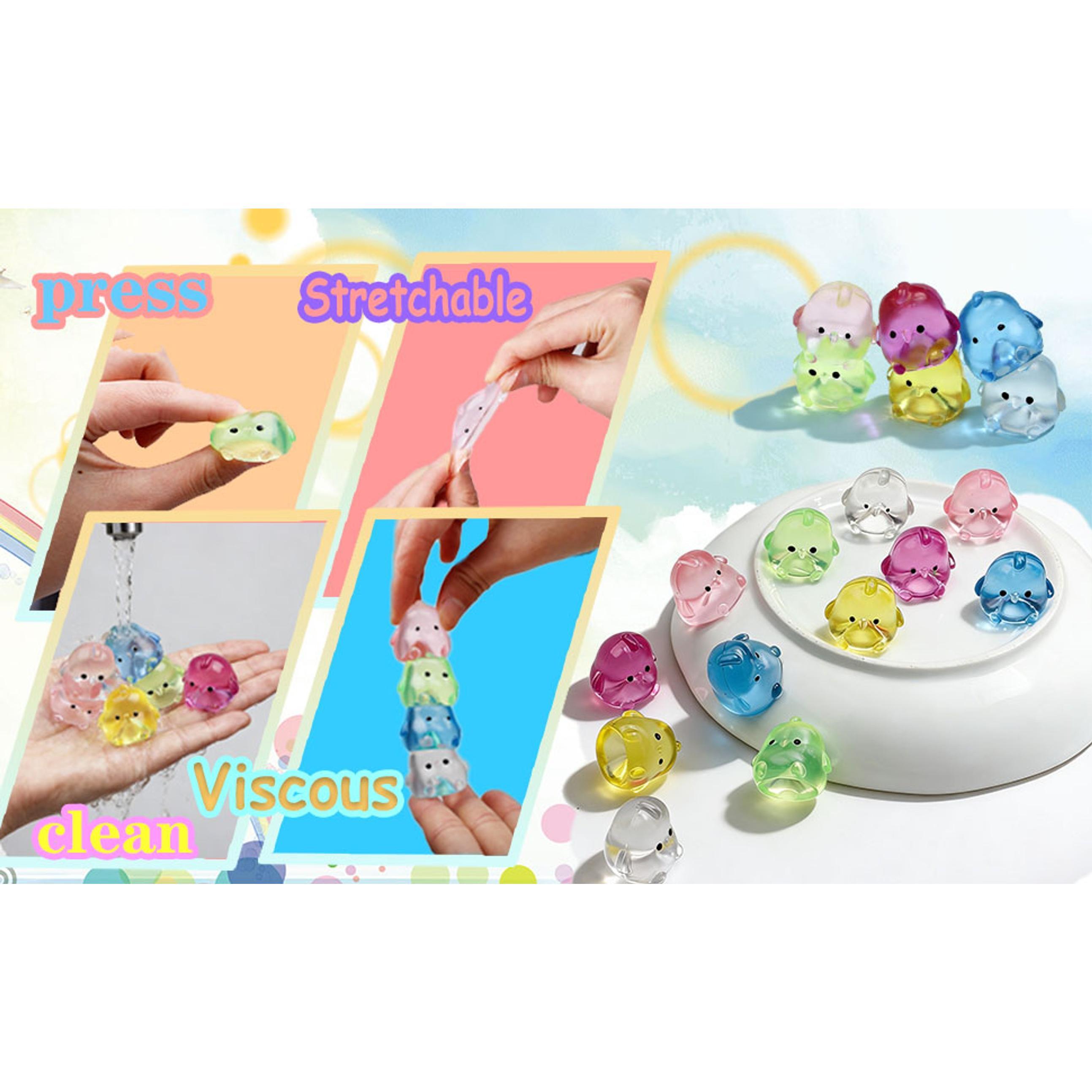 Mini Chick Sensory Fidget Toys, 24 Pack Party Favors Squishies for Kids, Treasure Box Toys for Classroom, Stress Relief Squishy Toys for Adults Kidsfidget toys