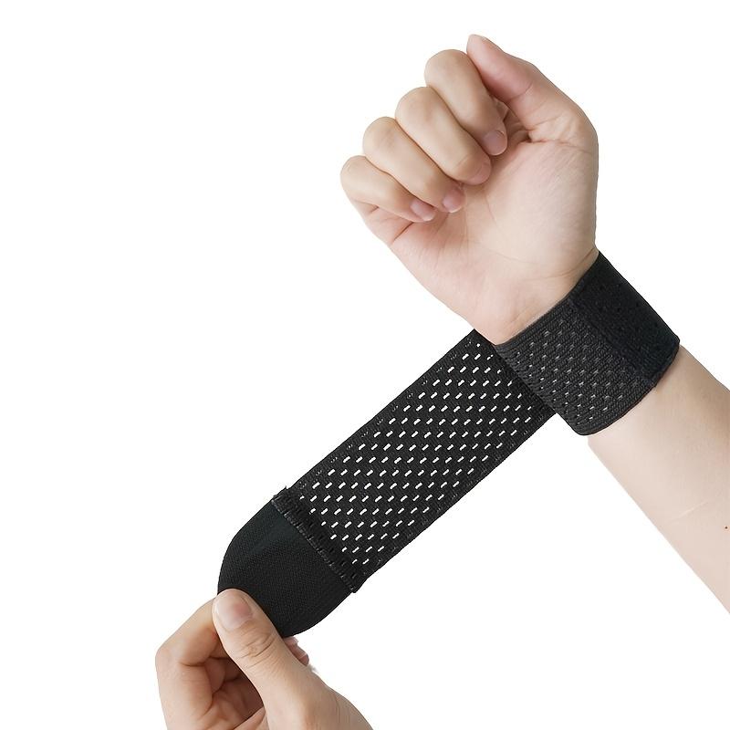 4-Pack High Elasticity Wrist Guards, Adjustable Compression Bands, Breathable Lightweight Wrist Support for Sports and Fitness, Wrist Brace for Working Out, Wrist Wrap, Adjustable Compression Bandage