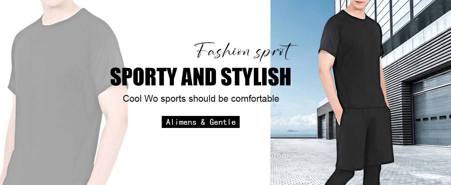 5-Pack Alimens & Gentle Men's Fashion Comfortable Sportwear