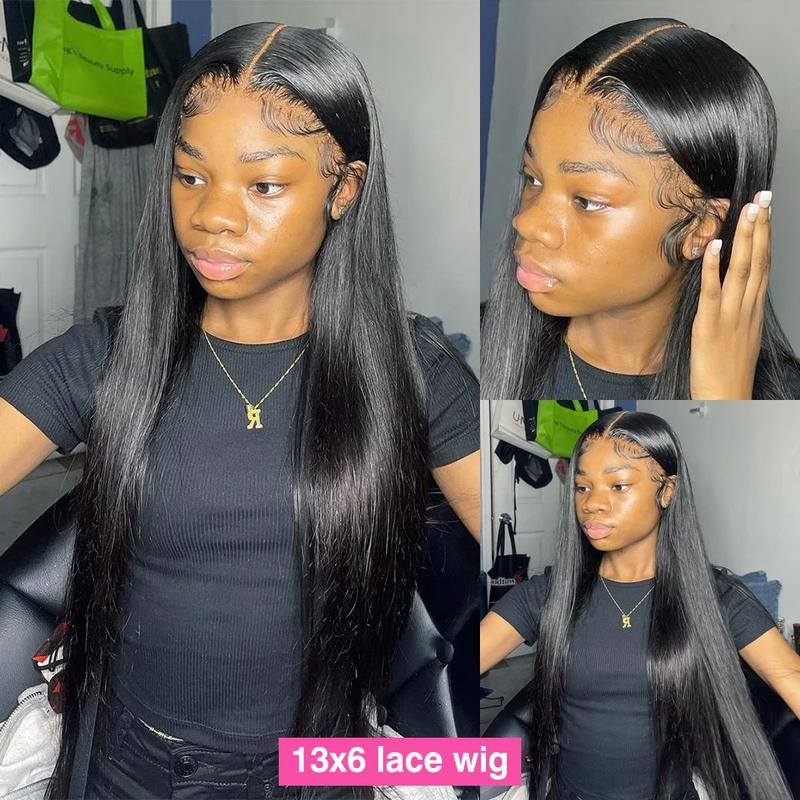 Bling Hair 180 Density 13x4 13x6 360 4x4 Hd Transparent Smooth Straight Lace Front Human Hair Wigs Brazilian Frontal Wigs For Black Women #TikTokShopHolidayHaul