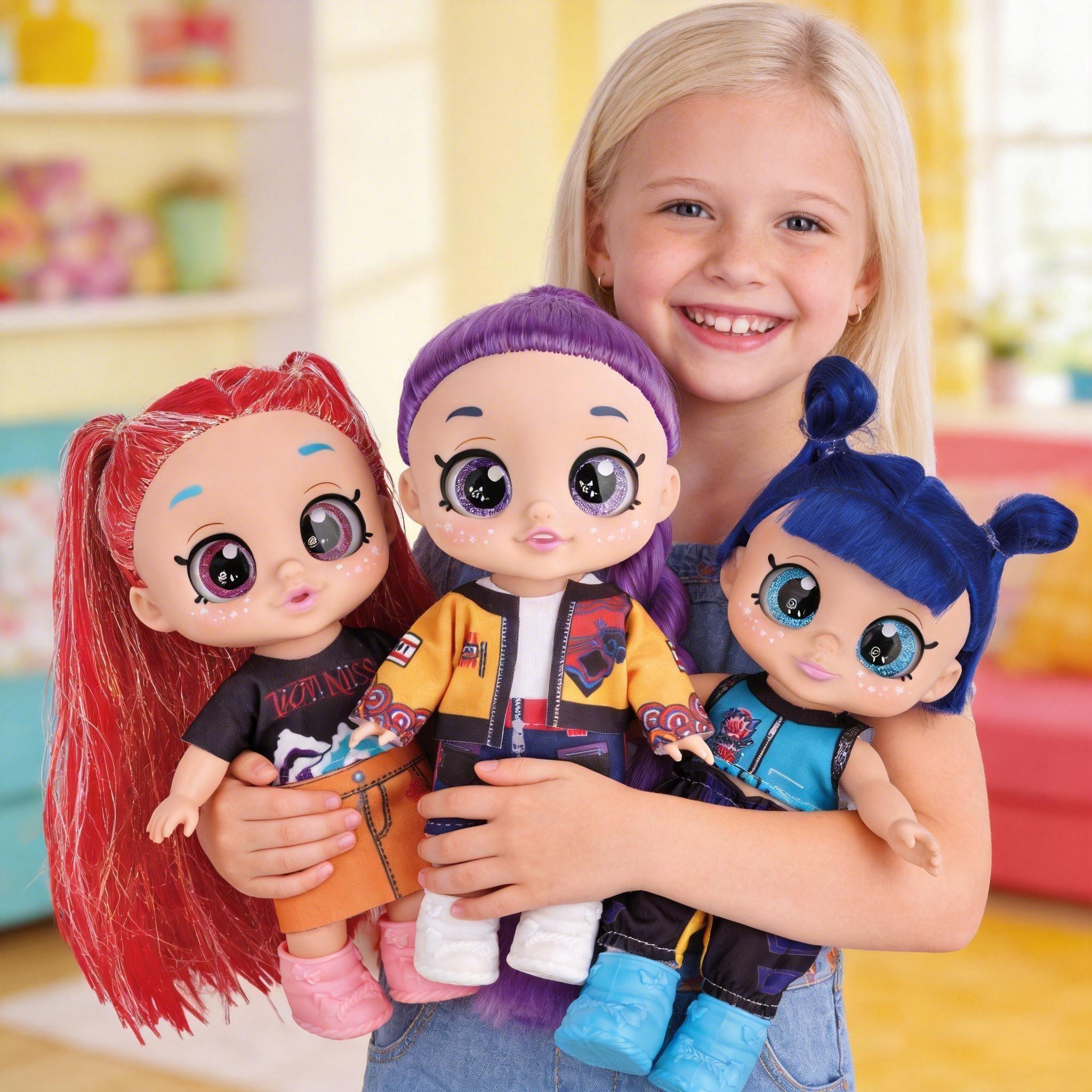 K-Pop Anime Action Figures, K-Pop Monster Group 5D Eyes 10 Inch 5 Joint Moveable  Fan Collection Toy, Articulating Figureskpop stuff for girls，gifts for girls