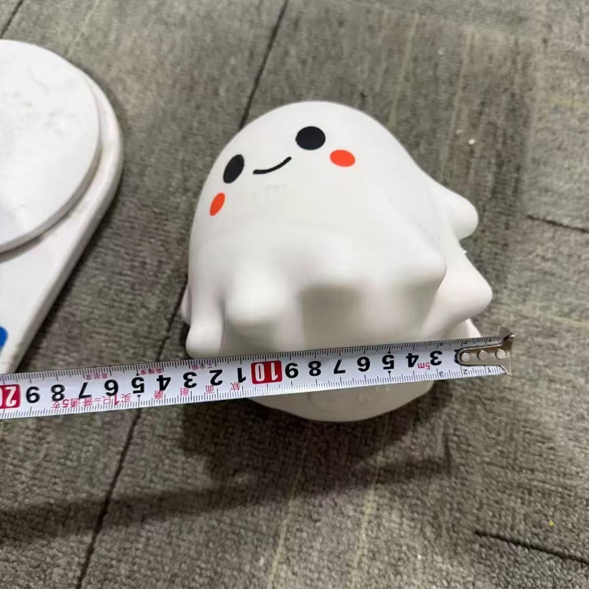 Halloween Ghost Stress Relief Toy, Slow Rebound Funny Mallow Candy, Perfect for Halloween Decor, Fans, Squeezing, Soft and Plush, Slow Rebound Squishies