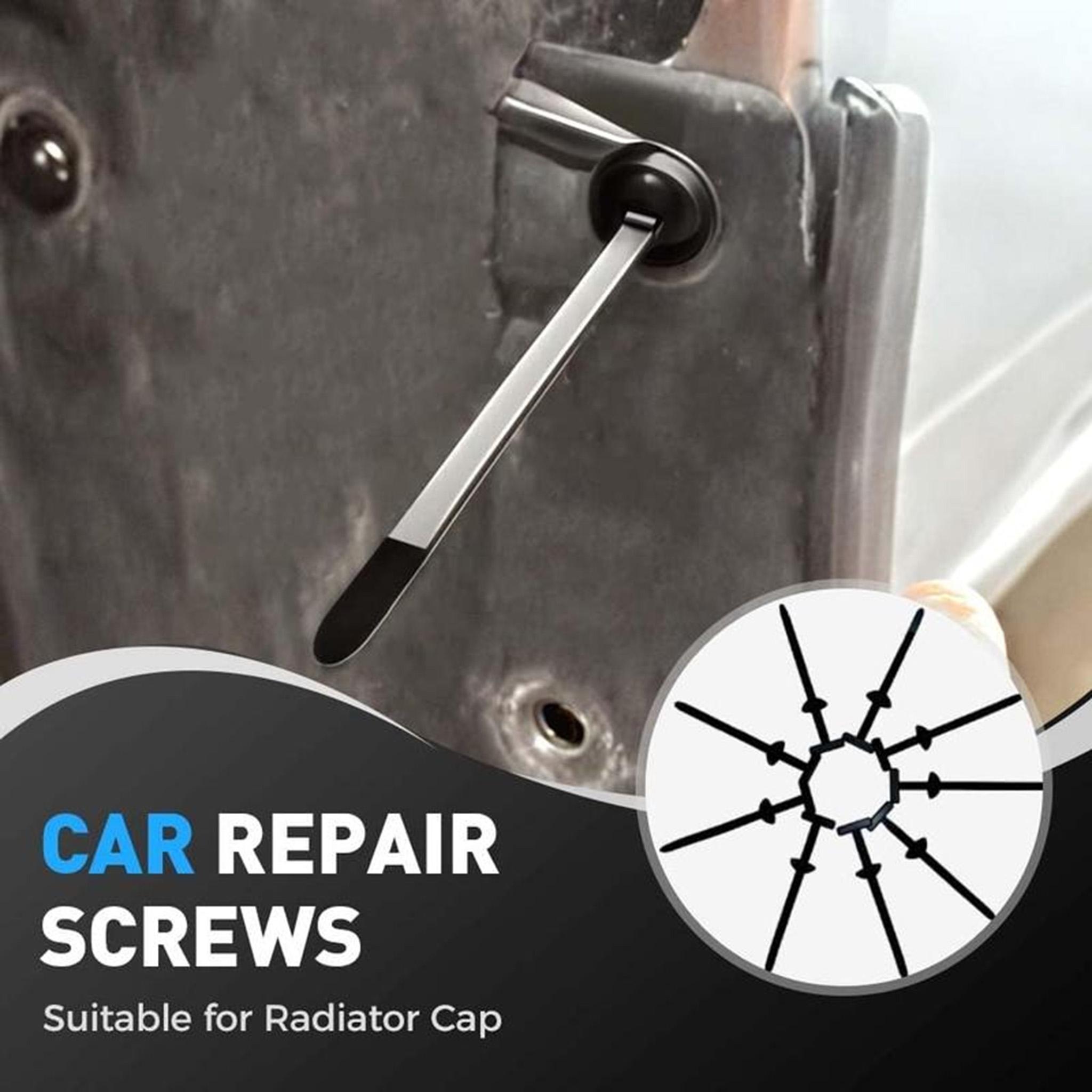 20/100 pcs Nylon Universal Cable Tie Buckle with Pin & Button Self-Locking Design for Car Daily Repair and Multipurpose Use