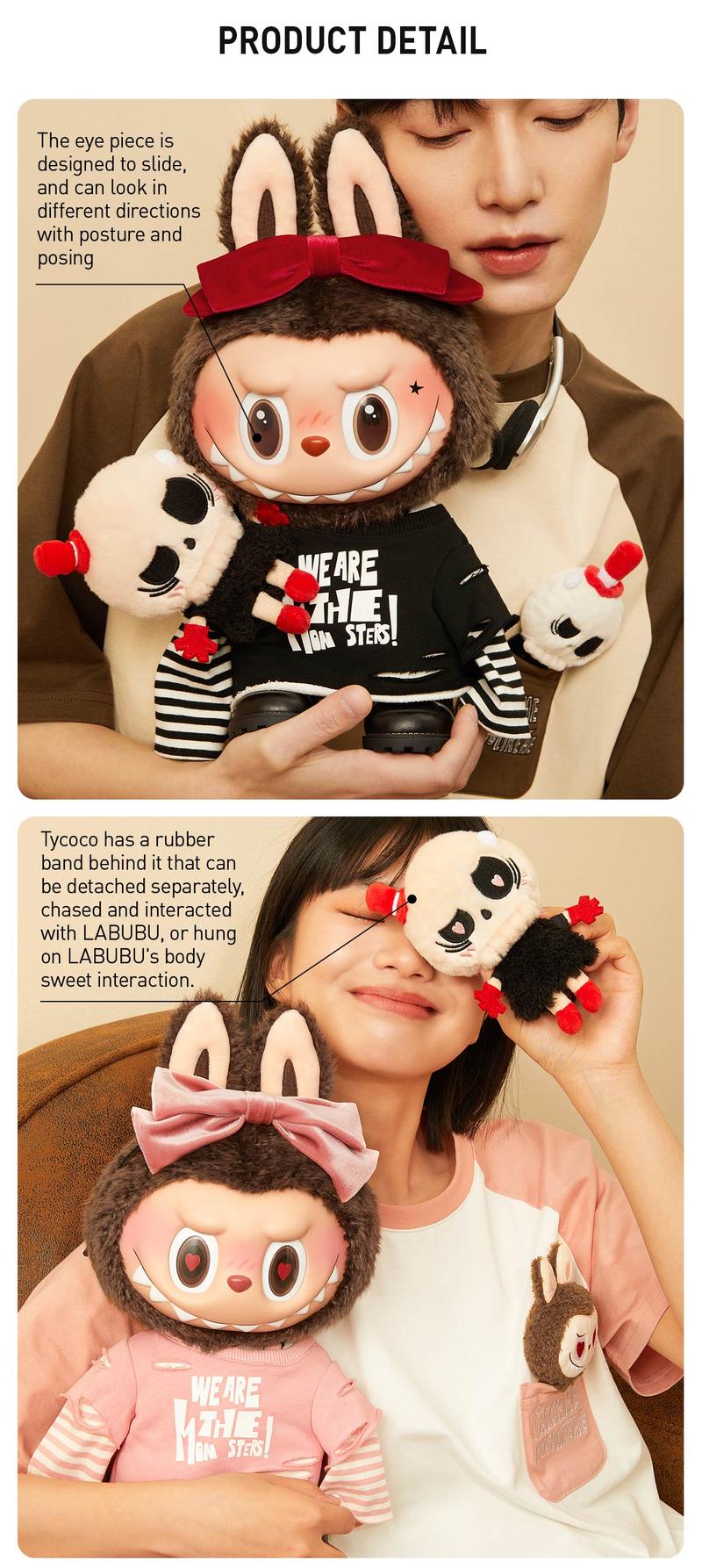 (Cat10015)THE MONSTERS Catch Me If You Like Me Series-Vinyl Doll Gift Box