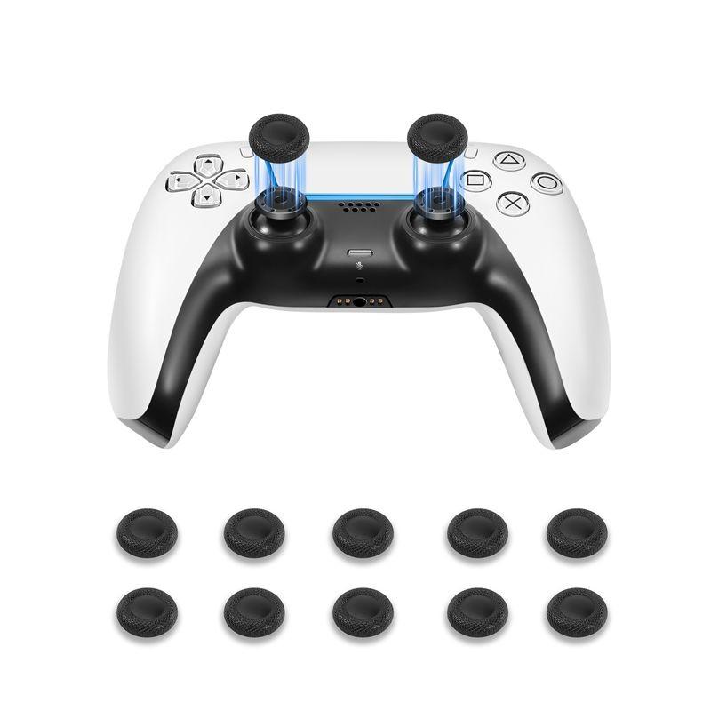 12pcs Ps5/ps4/xbox Controller Joystick Replacement Caps, Grid Texture Mushroom Head Design, Repair Parts for Ps4/ps5/xbox Controllers