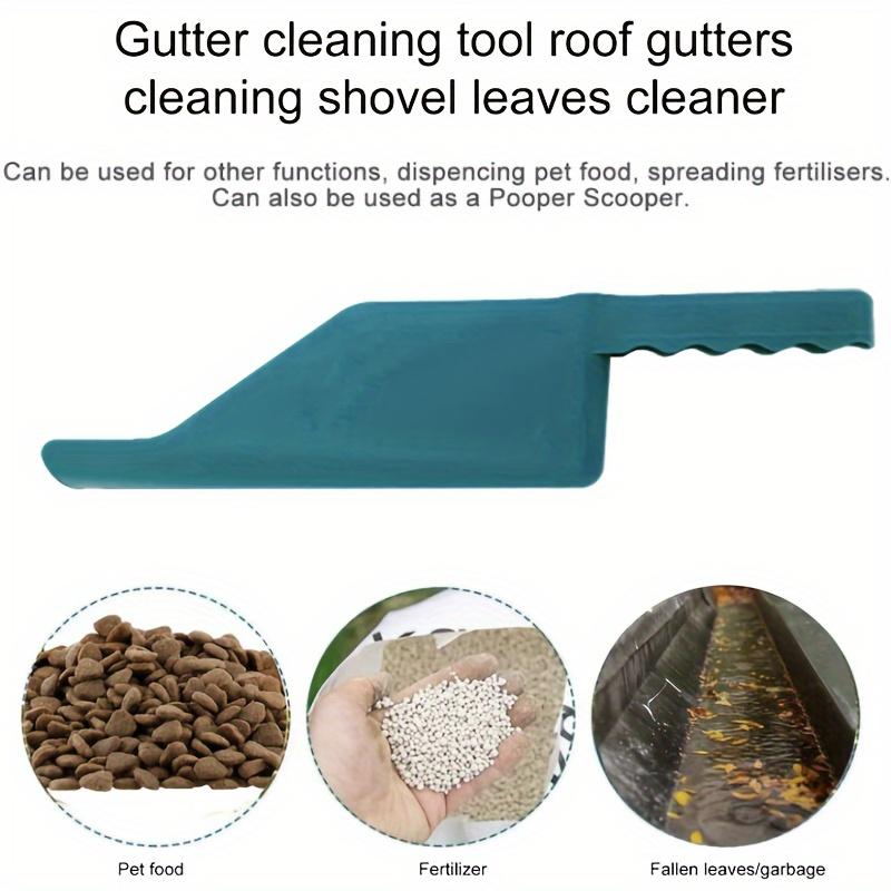 Gutter Getter Scoop, Gutter Cleaning Tools, Multi-use Roof and Garden Tool for Easy Dirt and Debris Removal, Garden Cleaning Tool for Home Garden