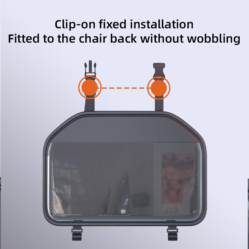 Transparent Pocket Car Seat Back Storage Bag Tablet Holder Wear-Resistant Auto Backseat Organizer for Children Car Accessories