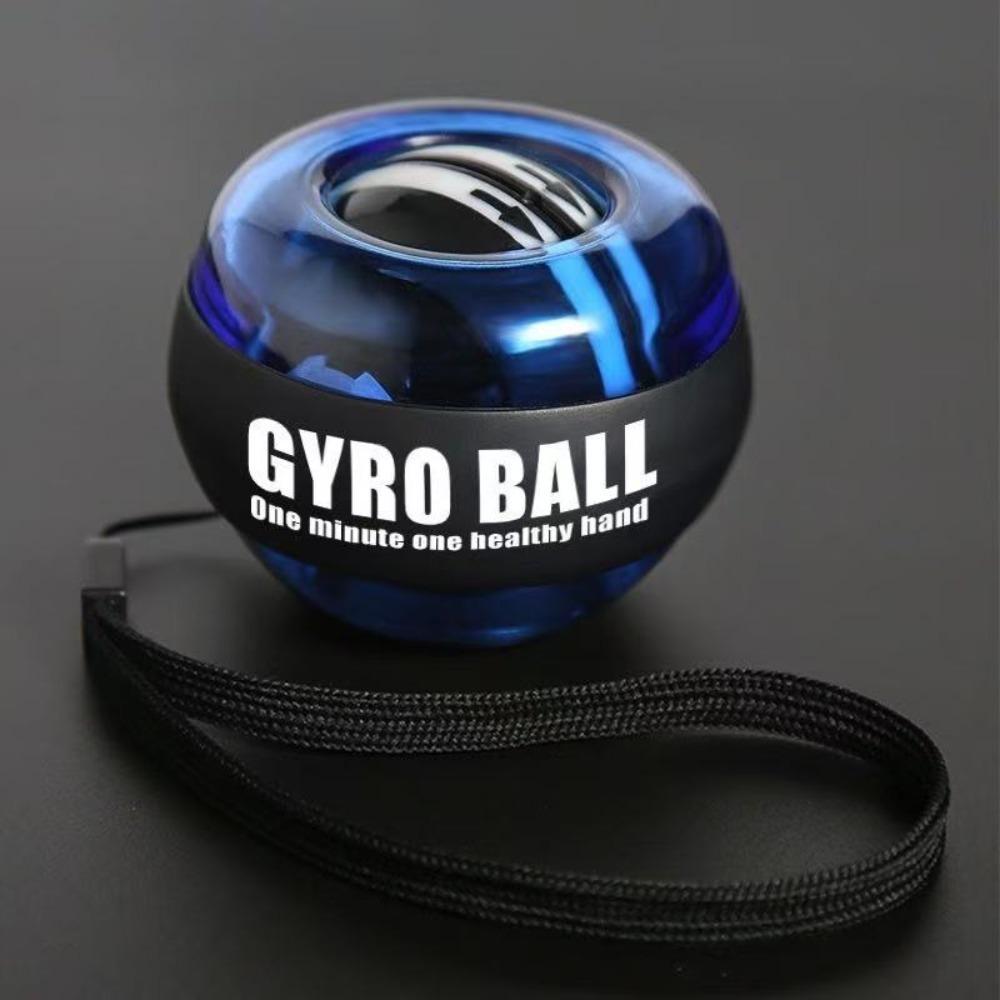 Self-starting grip ball forearm strengthener, wrist trainer, self-spinning arm gyro ball, adult home fitness equipment