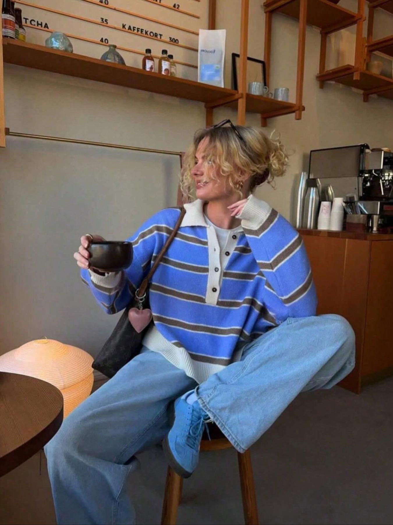 New Women's Fall Clothing, Casual Long Sleeve Sweater, Open Front Cardigan, Winter Fashion, Ladies' Favorite Outerwear