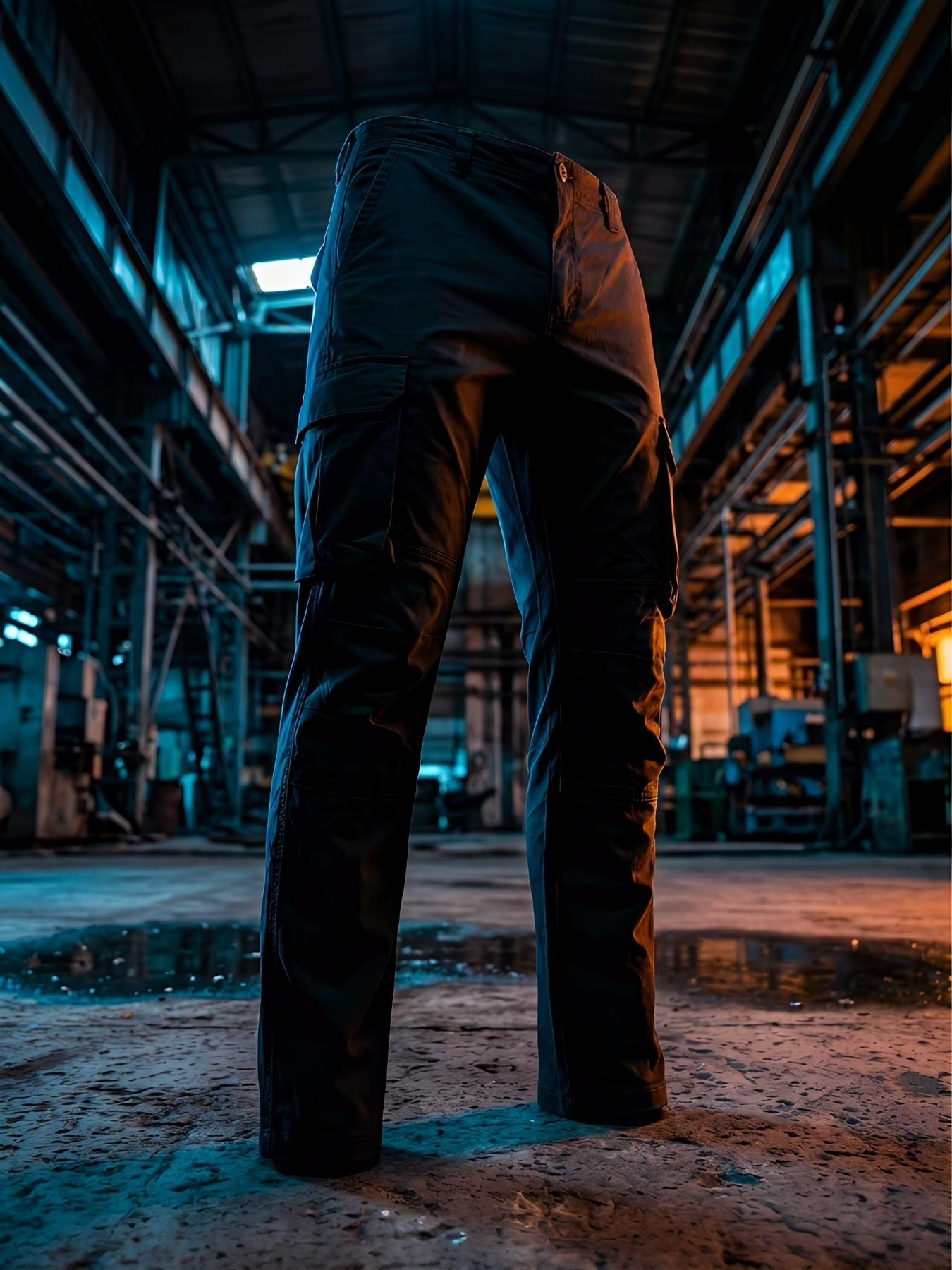 Men's Tactical Pants, Lightweight Performance Cargo Trousers, Fashionable Durable Design, Suitable for Outdoor Adventures