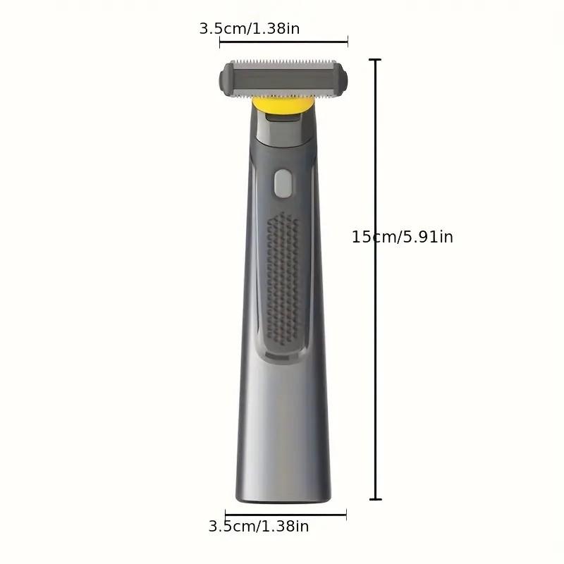 New Rechargeable Cordless Shaver, Body Hair Shaver, Beard and Body Trimmer, Trim, Edge, Shave, and Shape, Perfect Gift, Ideal Companion Gift