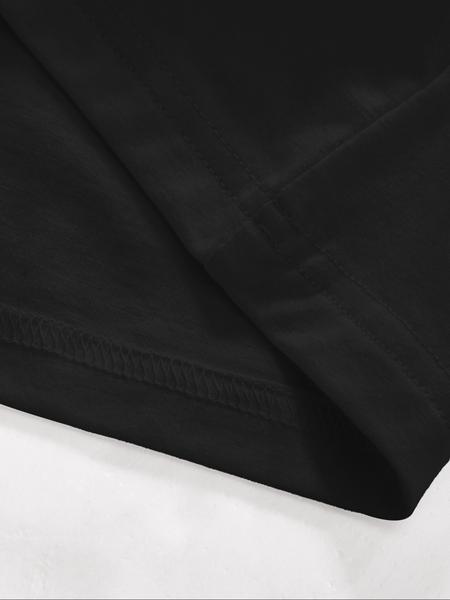 Men's Short Sleeve Cotton Blend Crop Top, Unique Design for Casual Summer Wear, Street Fashion Essential for Trendsetters